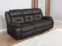 Greer Brown Motion Sofa - furniture place usa