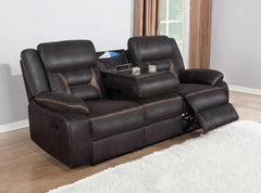 Greer Brown Motion Sofa - furniture place usa