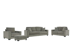 Angleton Sofa, Loveseat, Chair and Ottoman - furniture place usa