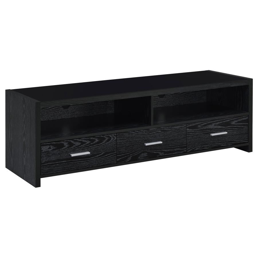 Alton Black 62" Tv Stand - furniture place usa