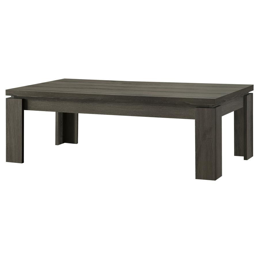 Cain Grey 3 Pc Coffee Table Set - furniture place usa