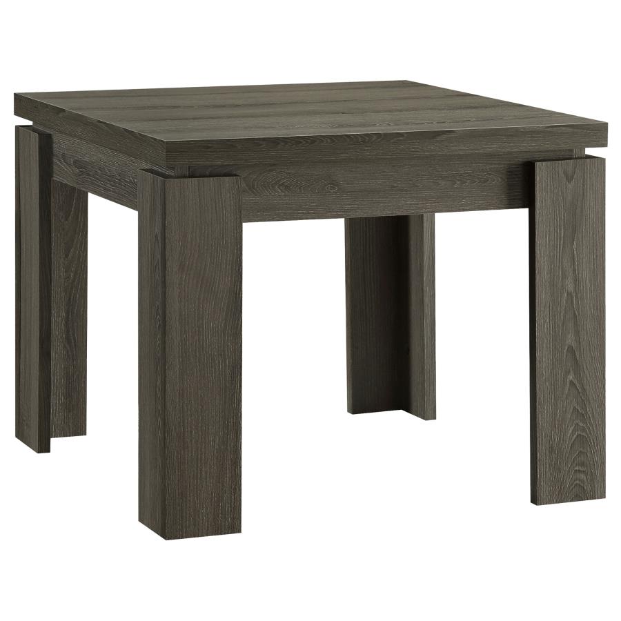Cain Grey 3 Pc Coffee Table Set - furniture place usa