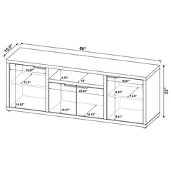 Tabby Brown 60" Tv Stand - furniture place usa