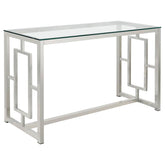 Merced Silver Sofa Table - furniture place usa