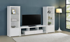 Jude White 3 Pc Entertainment Center - furniture place usa