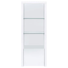 Jude White 3 Pc Entertainment Center - furniture place usa