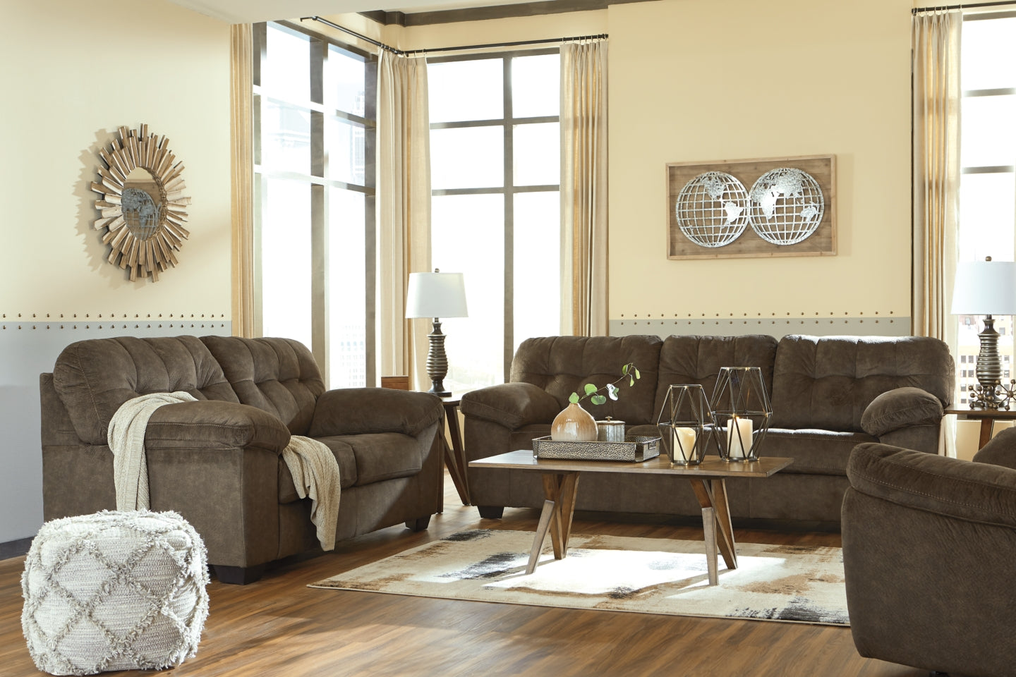 Accrington Sofa, Loveseat and Recliner - furniture place usa