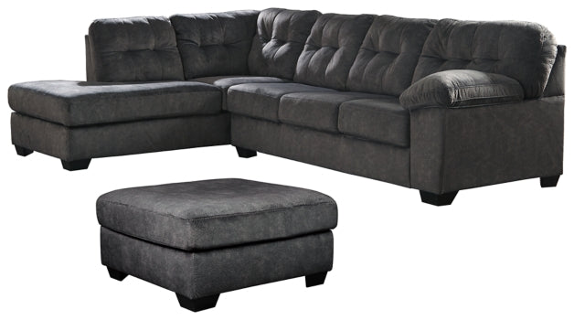 Accrington 2-Piece Sectional with Ottoman - PKG001583 - furniture place usa