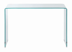 Ripley Clear Sofa Table - furniture place usa