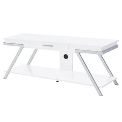 Marcia White 60" Tv Stand - furniture place usa