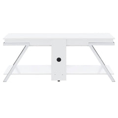 Marcia White 60" Tv Stand - furniture place usa