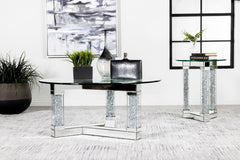 Octave Silver End Table - furniture place usa