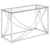 Lille Silver Sofa Table - furniture place usa