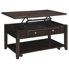 Bradford Brown Lift Top Coffee Table - furniture place usa