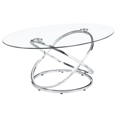 Warren Silver 3 Pc Coffee Table Set - furniture place usa