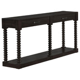 Meredith Brown Sofa Table - furniture place usa