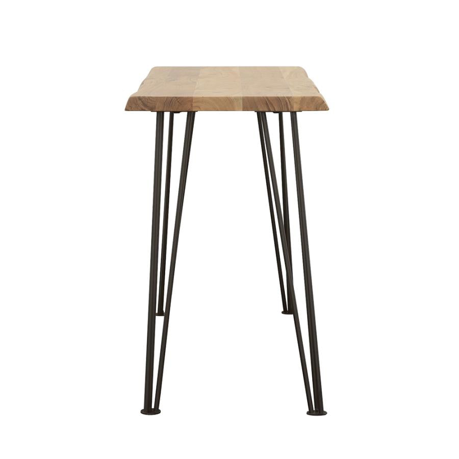 Zander Brown Sofa Table - furniture place usa