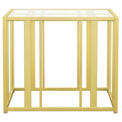 Adri Gold End Table - furniture place usa
