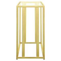 Adri Gold Sofa Table - furniture place usa