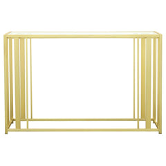Adri Gold Sofa Table - furniture place usa
