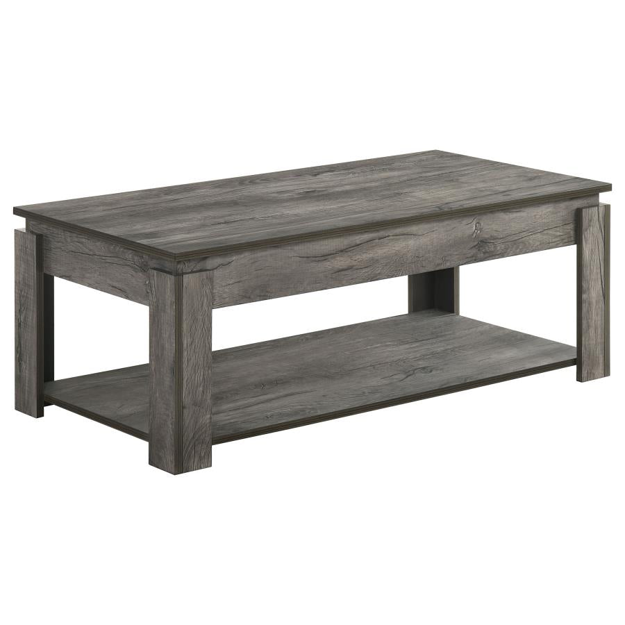 Donal Grey 3 Pc Coffee Table Set - furniture place usa
