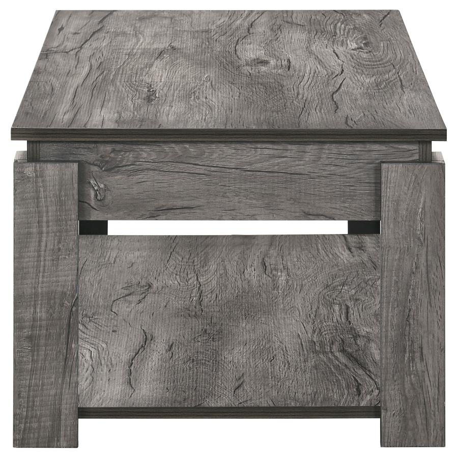 Donal Grey 3 Pc Coffee Table Set - furniture place usa