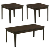 Amaro Brown 3 Pc Coffee Table Set - furniture place usa