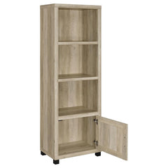 Sachin Brown 3 Pc Entertainment Center - furniture place usa