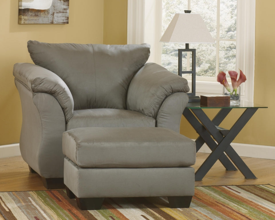 Darcy Ottoman - furniture place usa