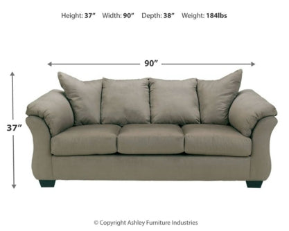 Darcy Sofa, Loveseat and Recliner - furniture place usa