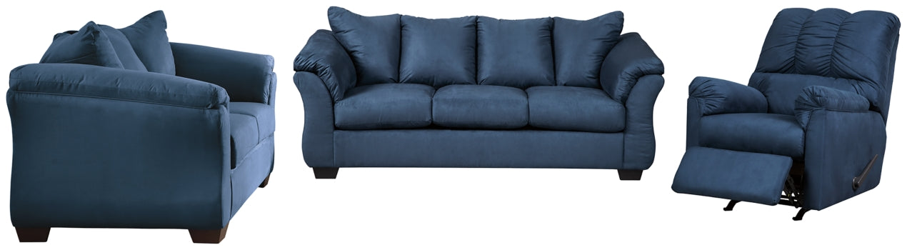 Darcy Sofa, Loveseat and Recliner - furniture place usa