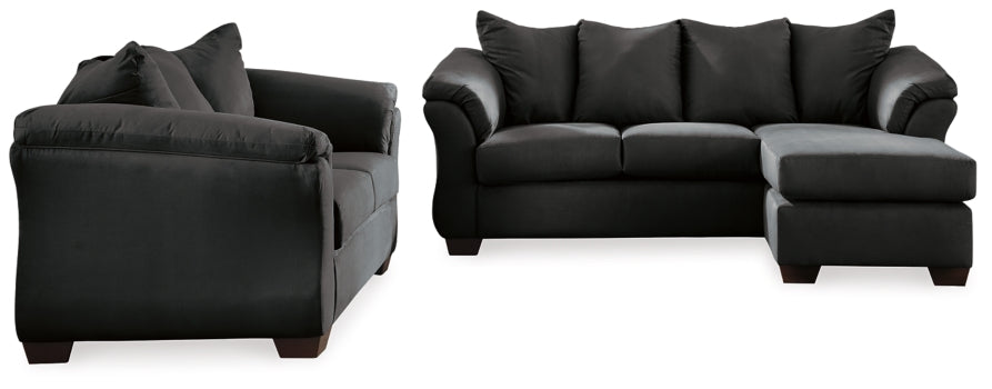 Darcy Sofa Chaise and Loveseat - furniture place usa
