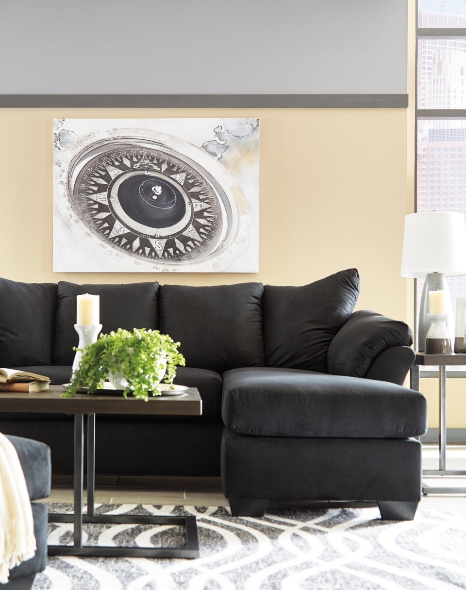 Darcy Sofa Chaise and Loveseat - furniture place usa