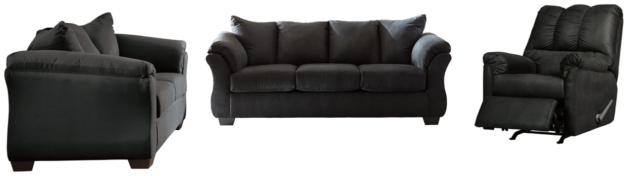 Darcy Sofa, Loveseat and Recliner - furniture place usa