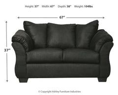 Darcy Sofa, Loveseat and Recliner - furniture place usa