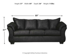 Darcy Sofa, Loveseat and Recliner - furniture place usa