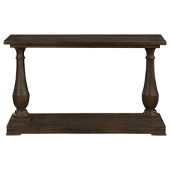 Walden Brown Sofa Table - furniture place usa
