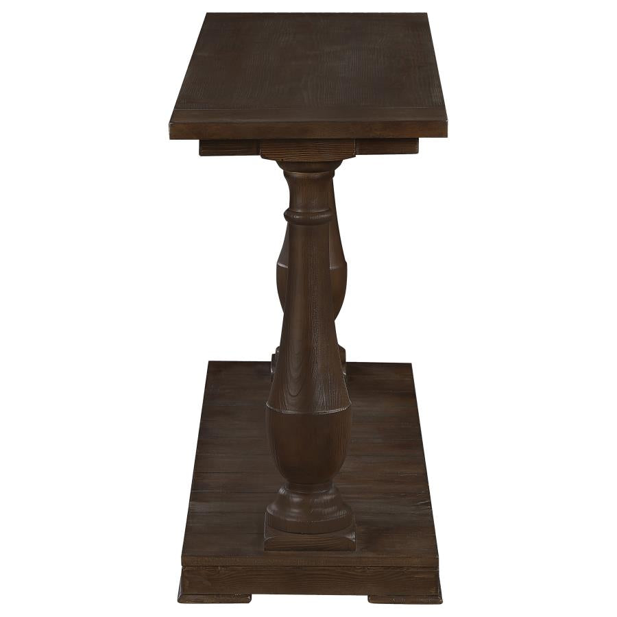 Walden Brown Sofa Table - furniture place usa