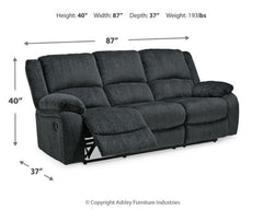 Draycoll Reclining Sofa - furniture place usa