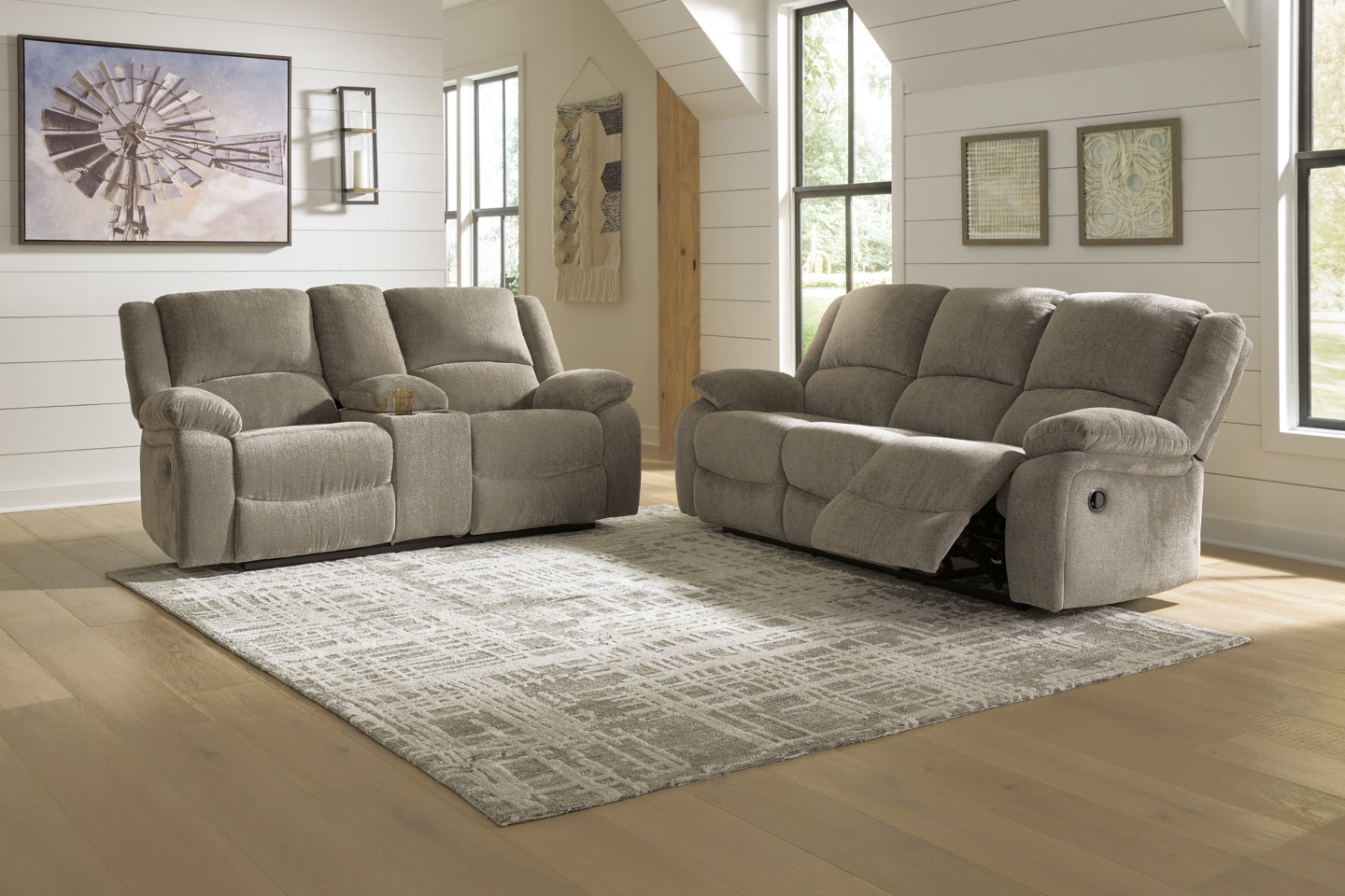 Draycoll Sofa and Loveseat - PKG007312 - furniture place usa
