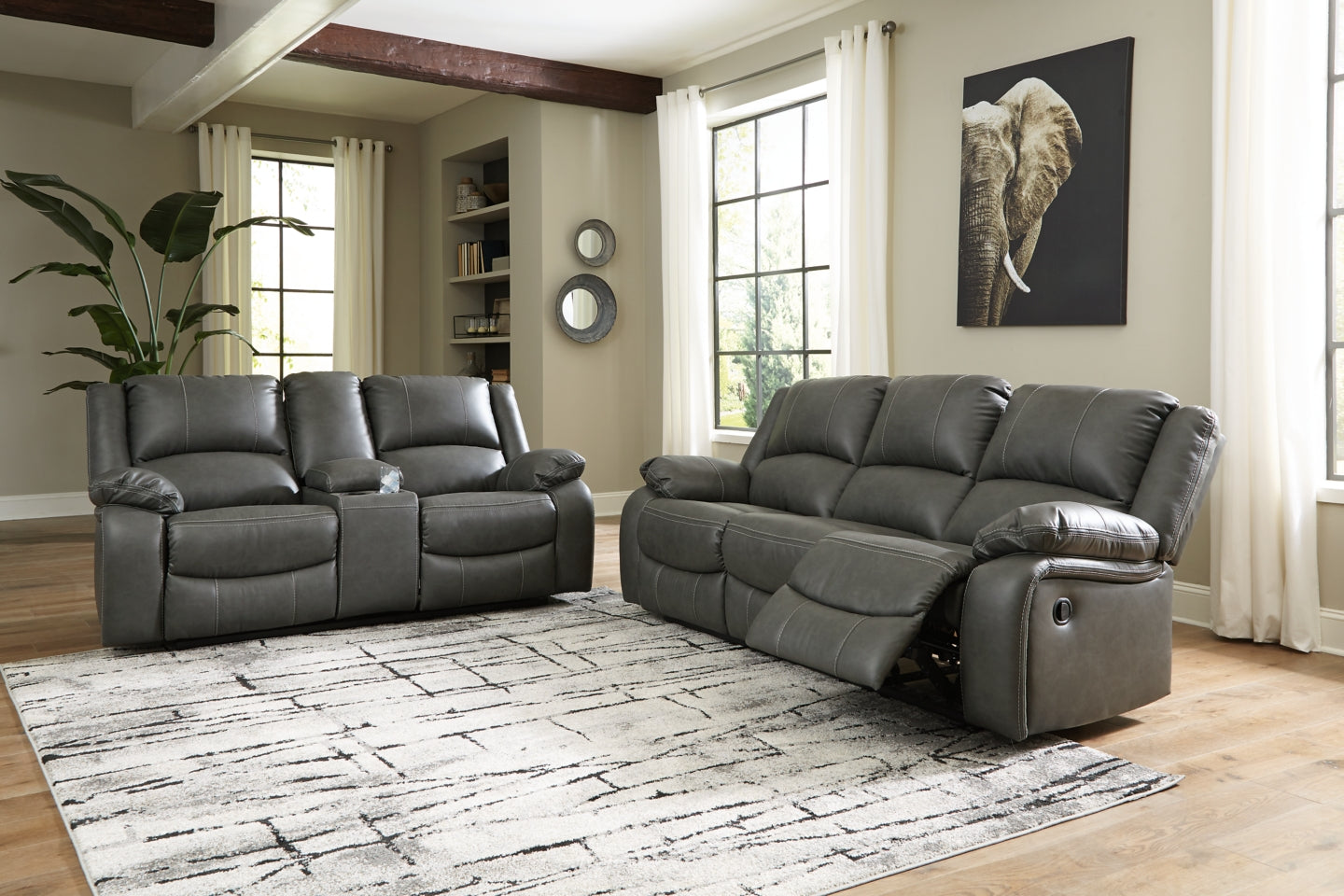 Calderwell Sofa and Loveseat - PKG007323 - furniture place usa