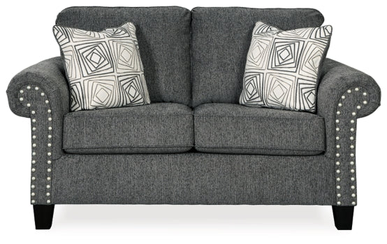 Agleno Sofa and Loveseat - furniture place usa