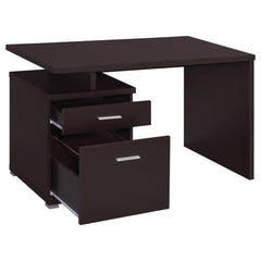 Irving Brown Computer Desk - furniture place usa
