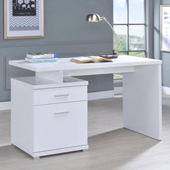 Irving White Computer Desk - furniture place usa