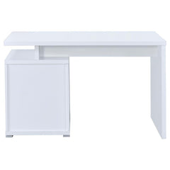 Irving White Computer Desk - furniture place usa