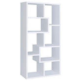 Theo White Bookcase - furniture place usa