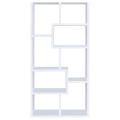 Theo White Bookcase - furniture place usa
