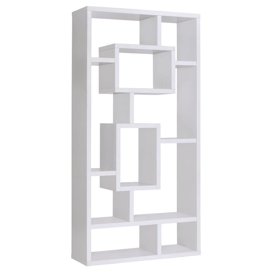 Howie White Bookcase - furniture place usa