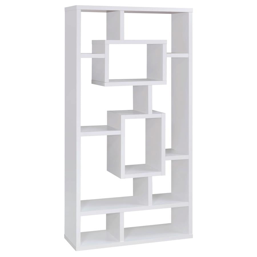 Howie White Bookcase - furniture place usa