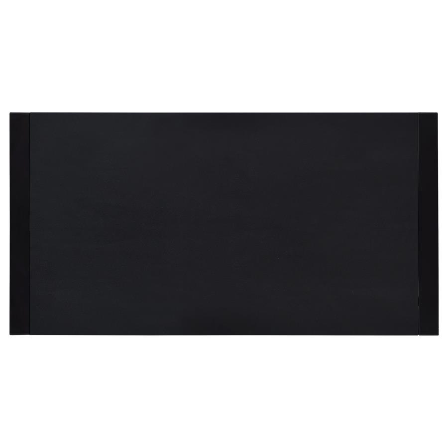 Mallet Black Computer Desk - furniture place usa